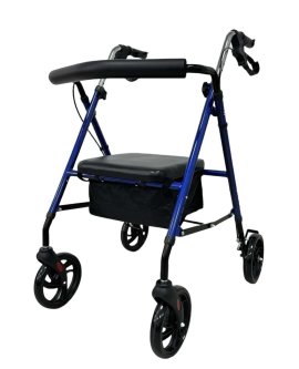 Respirox RR-02 Katlanabilir Alüminyum Rolatör Mavi