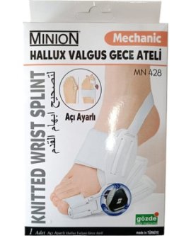 Minion - Ayarlanabilir Halufix Halluks Vallgus Gece Ateli - Ayarlı Gece Ateli - Night Splint