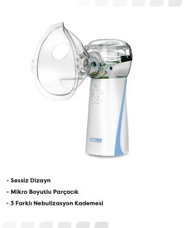 Yeni Nesil Taşınabilir Mesh Nebulizatör LT-N200