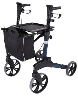 Respirox Rolatör-PRO Katlanabilir Lüx Alüminyum Rolatör