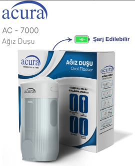 Acura AC-7000 Şarjlı 4 Başlıklı Ağız Duşu